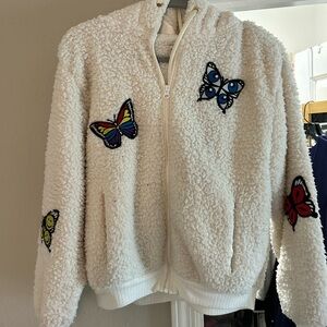 Lauren Moshi Sherpa Butterfly Jacket